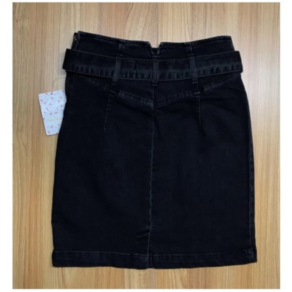 Free People Livin' It Up high waisted denim skirt - Picture 5 of 7